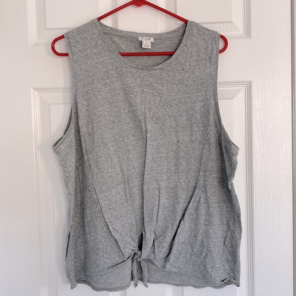 J Crew Knotted Tank